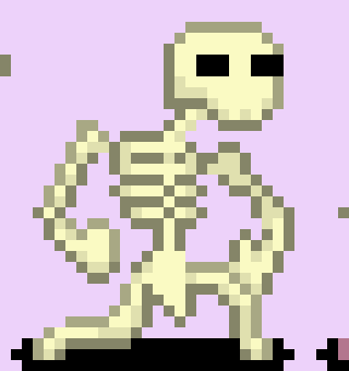 [84e062] i got a big cock. u guys around me start to flock. then u come closer in. showing u ur a lesbien. u will cum this skeleton. and it isnt censored with melatin.