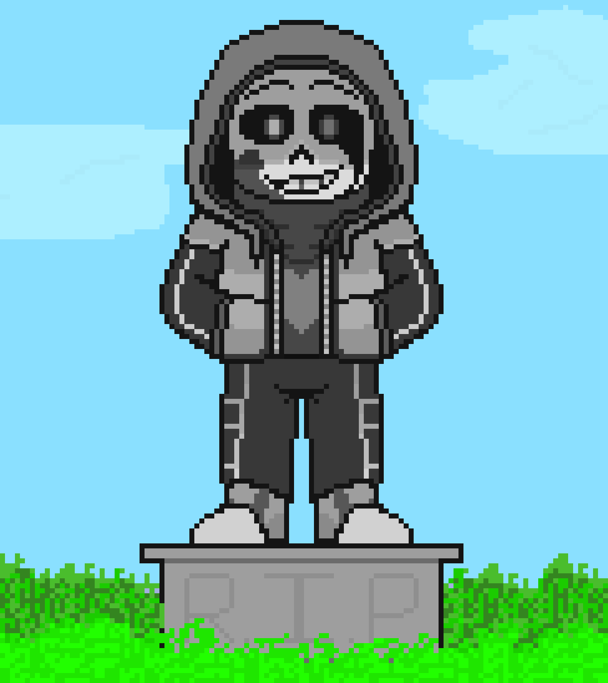 [752b4c] *Although it was quiet, it seemed more lively than most of PAM. The soft song of birds chirping could be heard here, and little animals were seen here and there, thought they all had odd coloring and markings.*