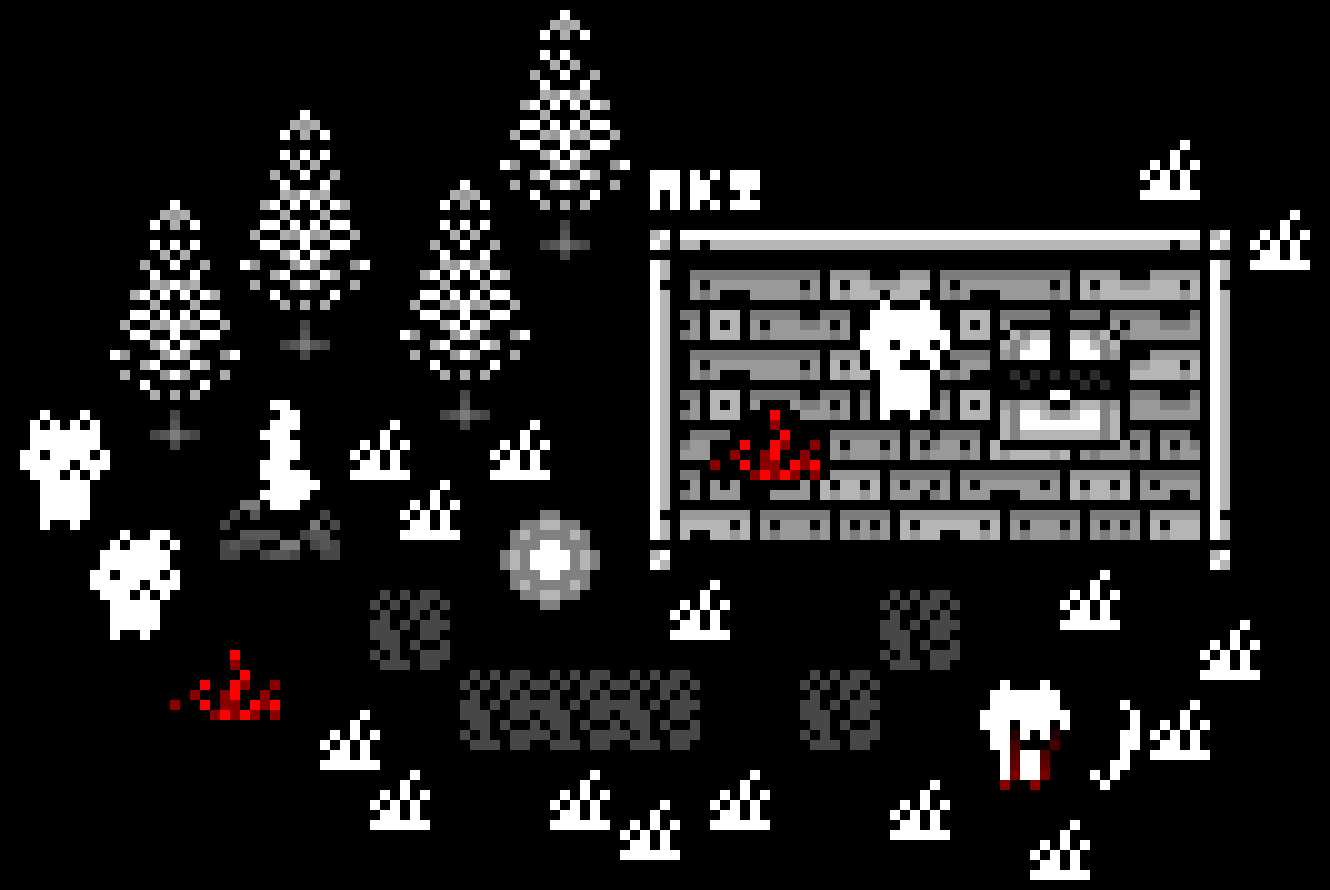 [168b7a] welp I've been putting a lot of time into working on my games(one of which looks like this).. apart from that I've been doing little bits of art here and there - Aki