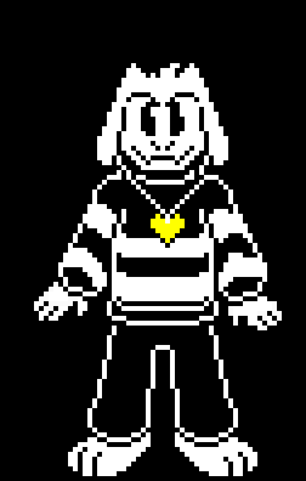 [2b9834] (stop or imma bring out drunk sans)asriel/shadow