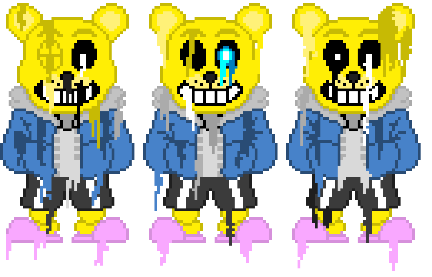 [63ceb7] Melting FNaFTale Golden Freddy