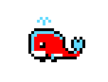 [e3be5b] Pixel Whale