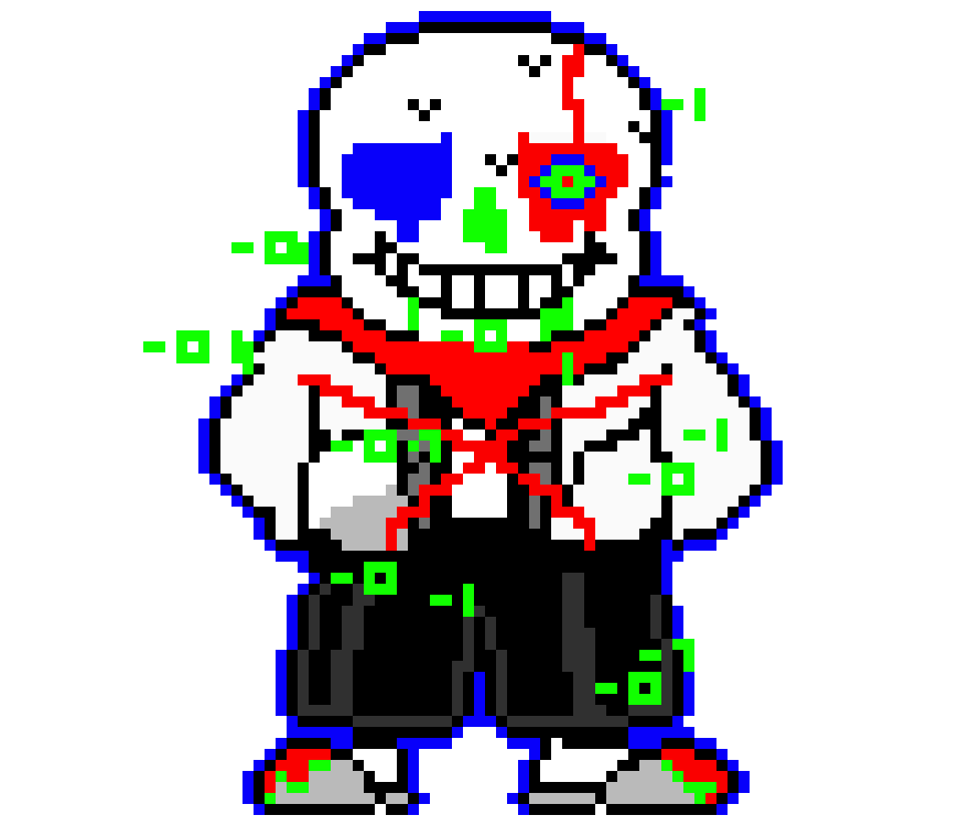 [611948] Erasure Fatal Error Sans by XxShattereallityxX