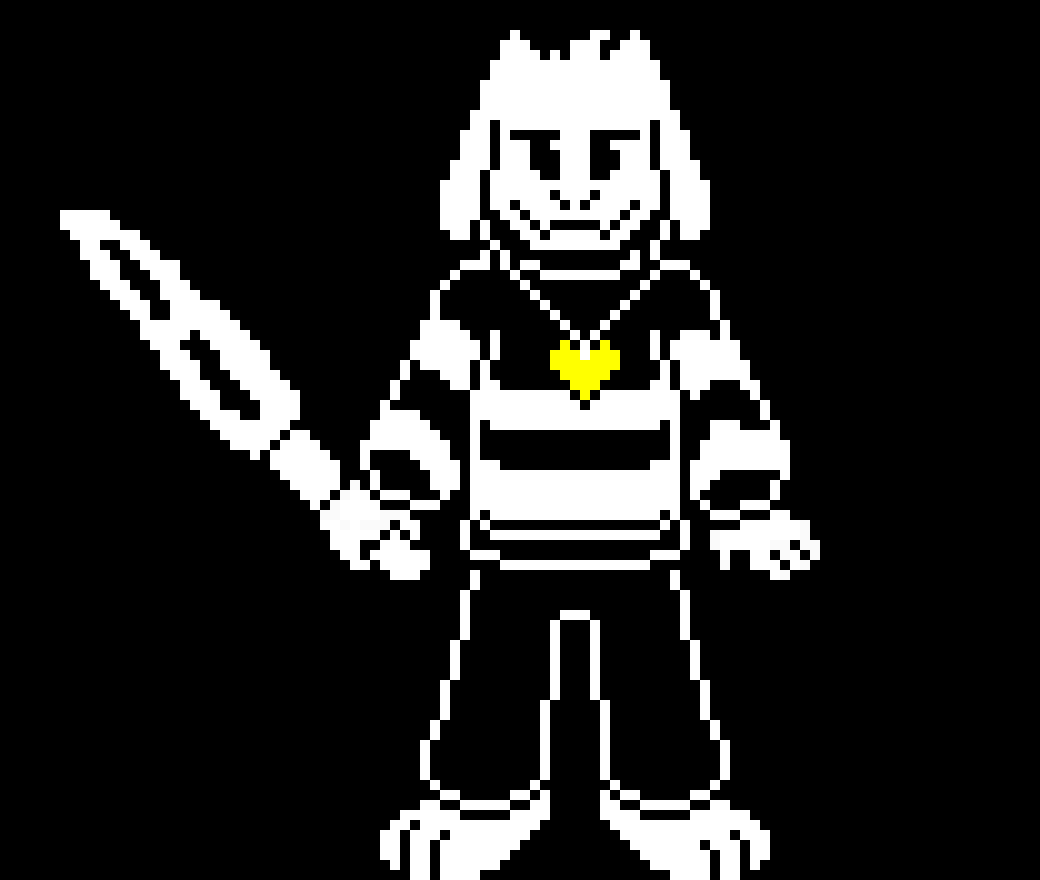 [2b9834] (hi worrior)---asriel/shadow