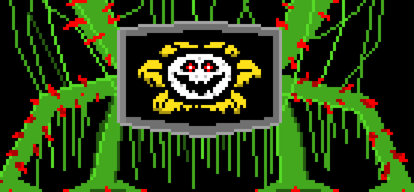 [7d1688] a flowey boss that makes sense