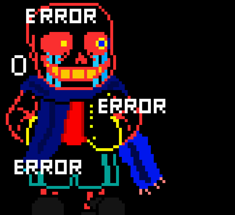 [2fe70b] were all based off of another sans most of us are based off of the classic and or the original