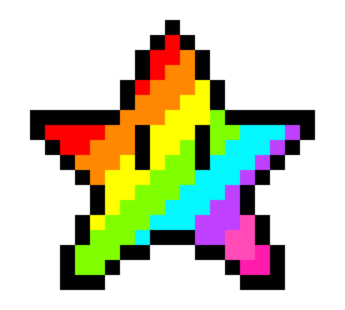 [9664c4] Rainbow Star