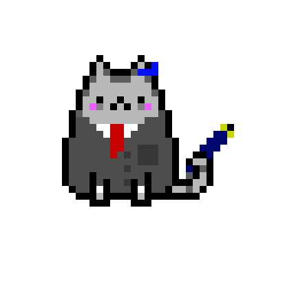 [9664c4] Pusheen The CatBidnessCat