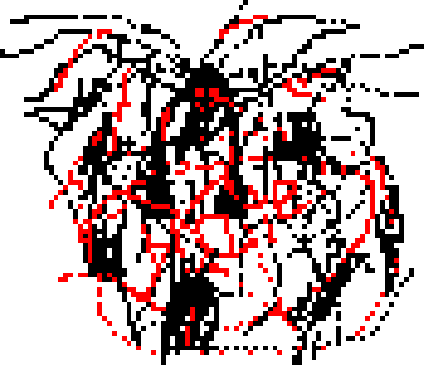 [1b2334] (DEMONS APPEAR AND GIVE THEIR POWER TO CHARA)