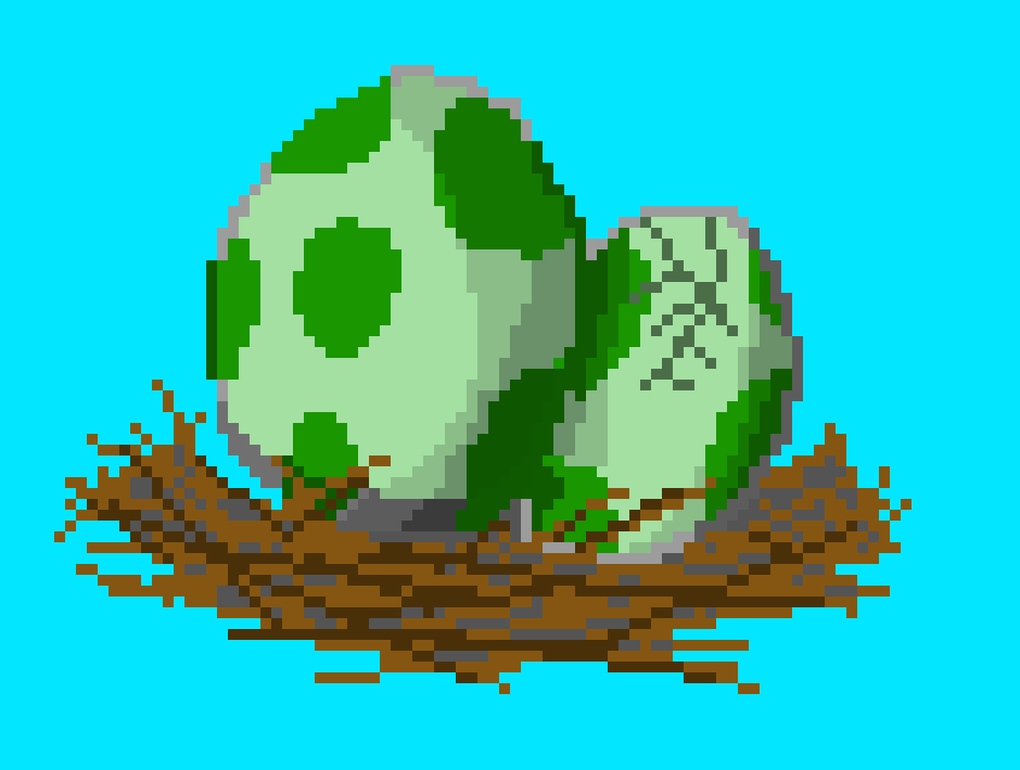 [9664c4] Yoshi Egg | Pixel
