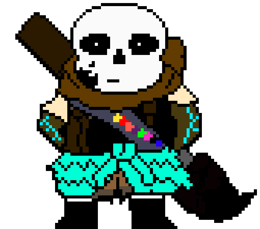 [95cc5b] Underverse Ink Sans Sprite