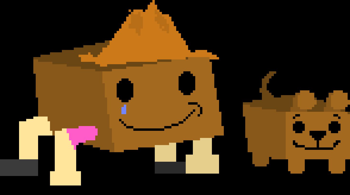 [6cf85f] *walks over to Henry* :)-Elizabeth Afton