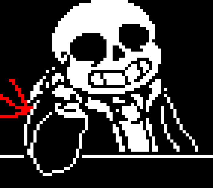 [11a9d7] -gets back stabbed- -Shop Keeper Sans