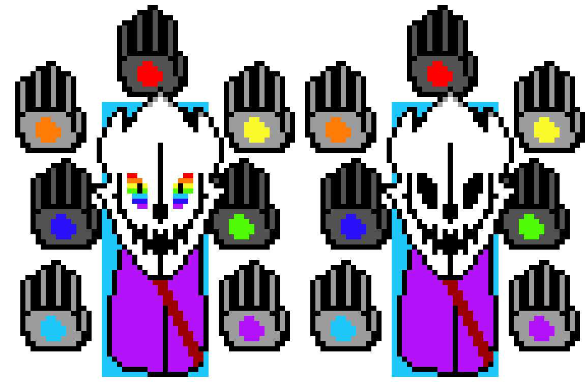 [7237da] Powertale Gaster Phase 6