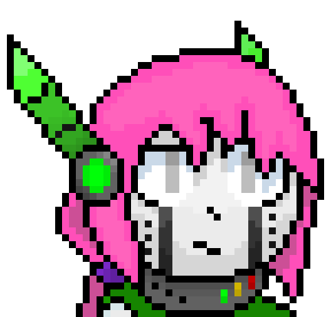 [965131] *she sees flowey and stops* *confused robot noises*