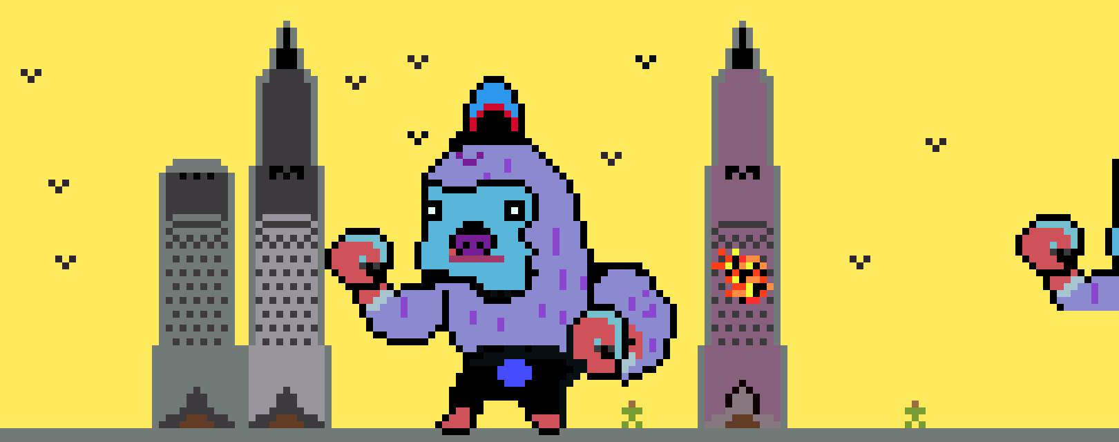 [9664c4] Gorila invasion