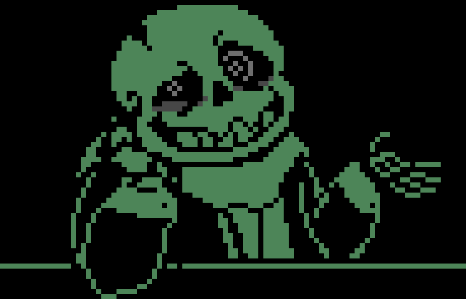 [68791c] Undertale Unhinged Sans: The Green is official as to represent MADNESS