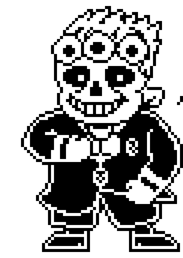 [4076f0] alright maou come get some. -GOLDEN SINS SANS???!!! (cleetus