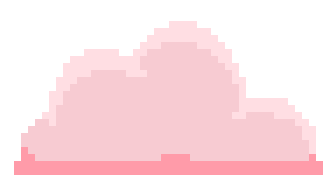 [8e01fd] Half pink cloud