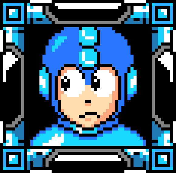 [9664c4] Mega Man Stage Select Mugshot Left