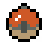 [ab4568] Pixel Hisui Pokeball