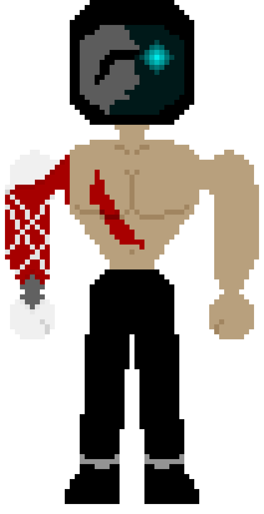 [25d002] *He gets to His "House" And walks inside, Looking around and making sure he is alone*