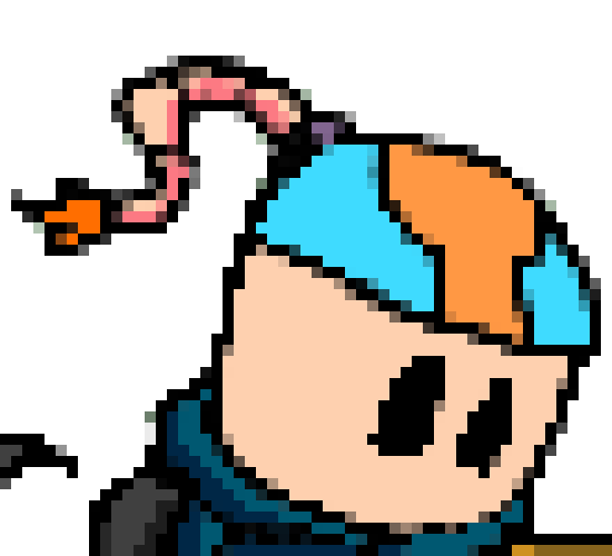 [990543] Look, ONE OF Y'ALL HAS GOT TO HAVE A WIKIPEDIA ACCOUNT. I swear on all that is holy and unholy. And I still check in every once in a while and I saw a link called "Terrie's Lies" and my Curiosity got the best of me. And that being said, my friend asked me for a pixel art of a banana, so I was gonna make that.