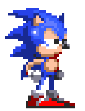 [d56467] unamused Sonic 2 sprite