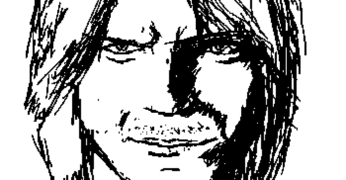 [024523] [Andre] [ is it a real eyeball or a glass eyeball]