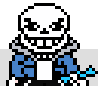 [71ea35] *Sans would jump off his blaster grab a bone and swing times at gamer