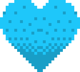 [9664c4] shaded heart xD