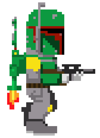 [38383a] boba fett jet