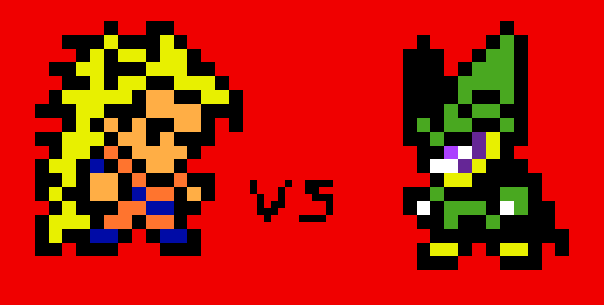 [2d8745] Goku(SS3) vs. Cell