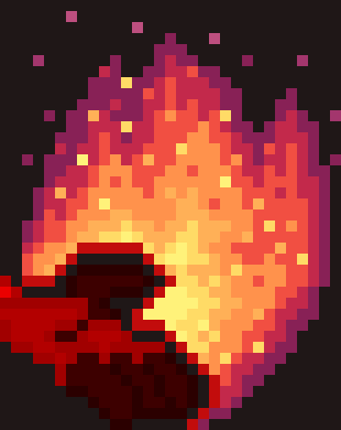 [63ceb7] [[Mild second context... It placed a ring of THICK, hellfire around you making it basically impossible to see though it... And it made three rings...]]