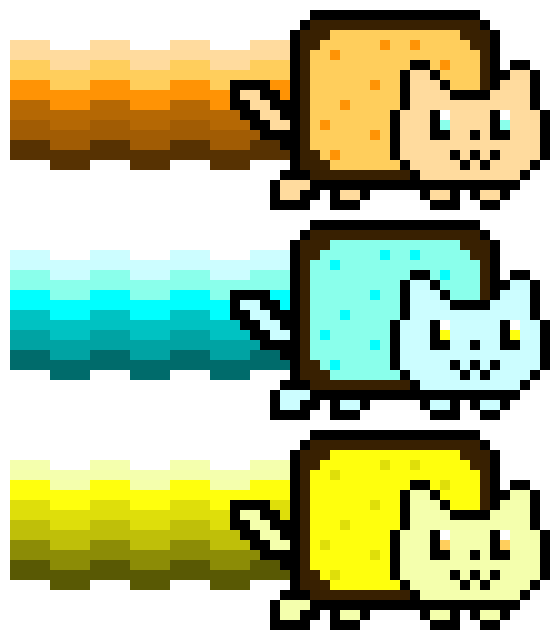 [9664c4] EarthNyan, IceNyan, and ElectricNyan