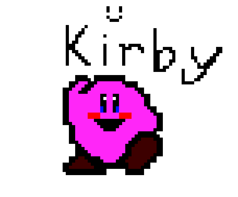 [3b4a4e] Kirby (8-Bit) Sprite (Remastered)