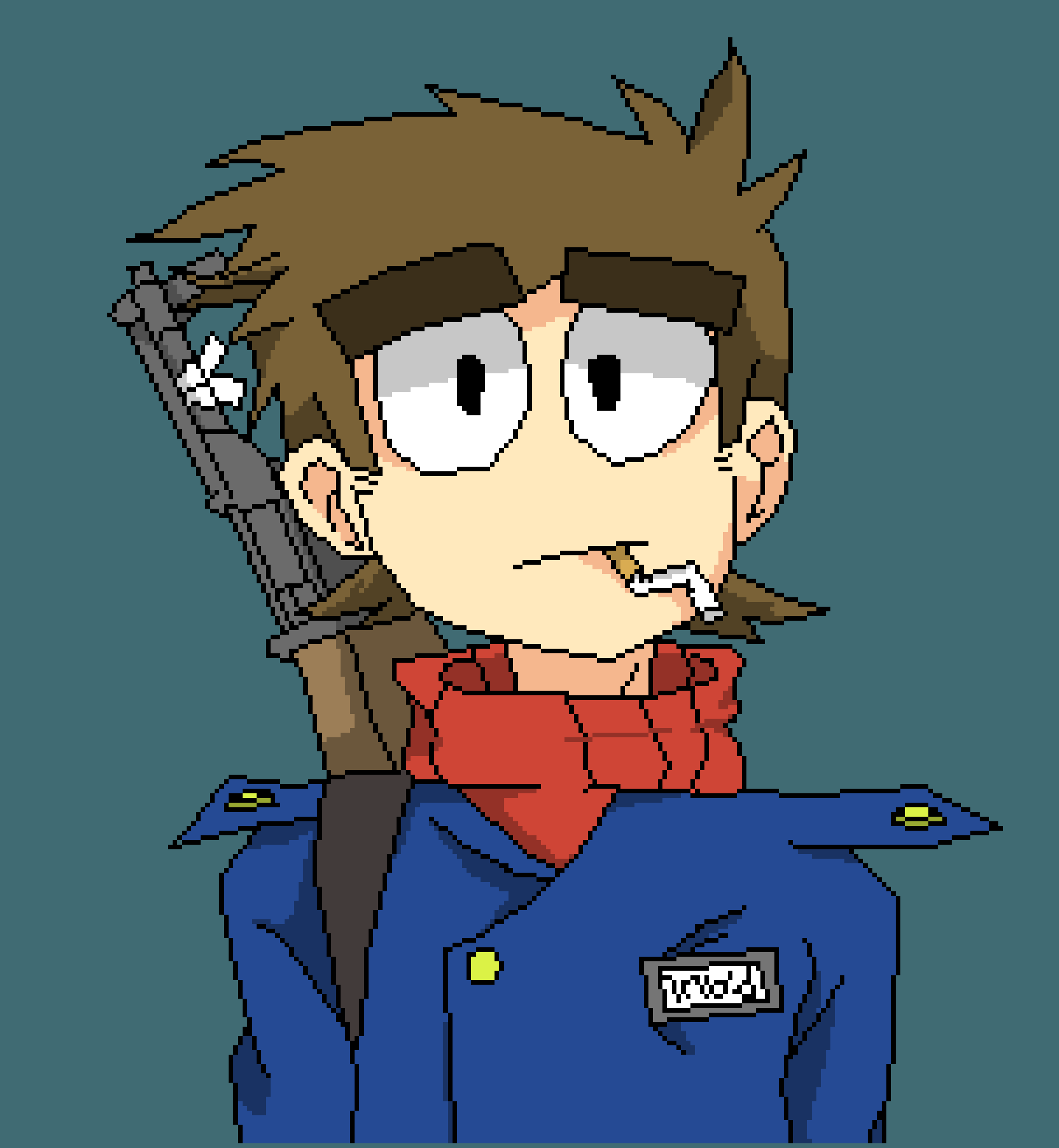 [3a33bd] DONE! Hows it look? Paul from Eddsworld