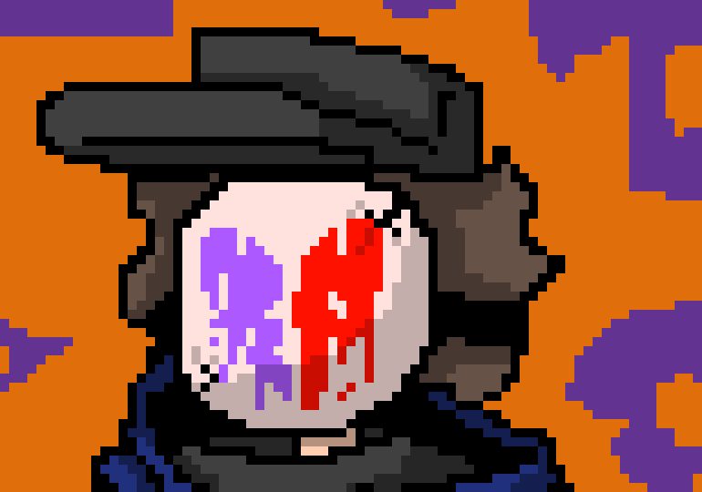 [276fb9] *wlaks away while crying because the pit was full of goodies but he wipes his tears because no one was seriously hurt*-geno