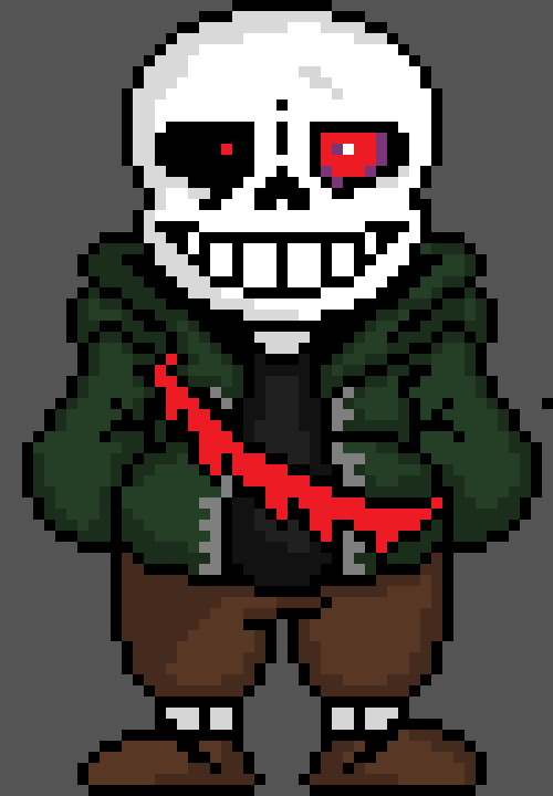 [11a9d7] -watches error fighting-  -Insanity!Tale Sans (Deteriorate)