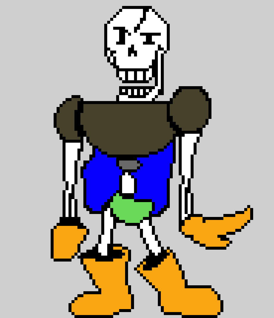 [6eb2e6] ExtremeTale Papyrus
