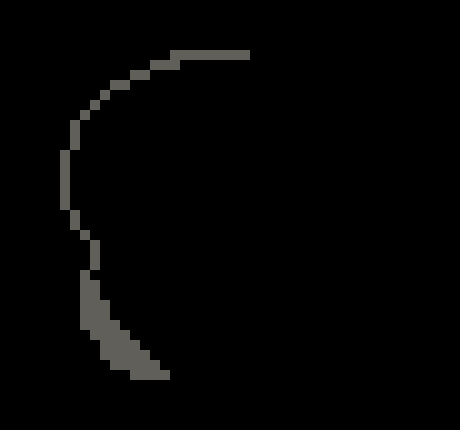 [f29a05] "comic." Dialogue sprite for Mockup #2 - holly