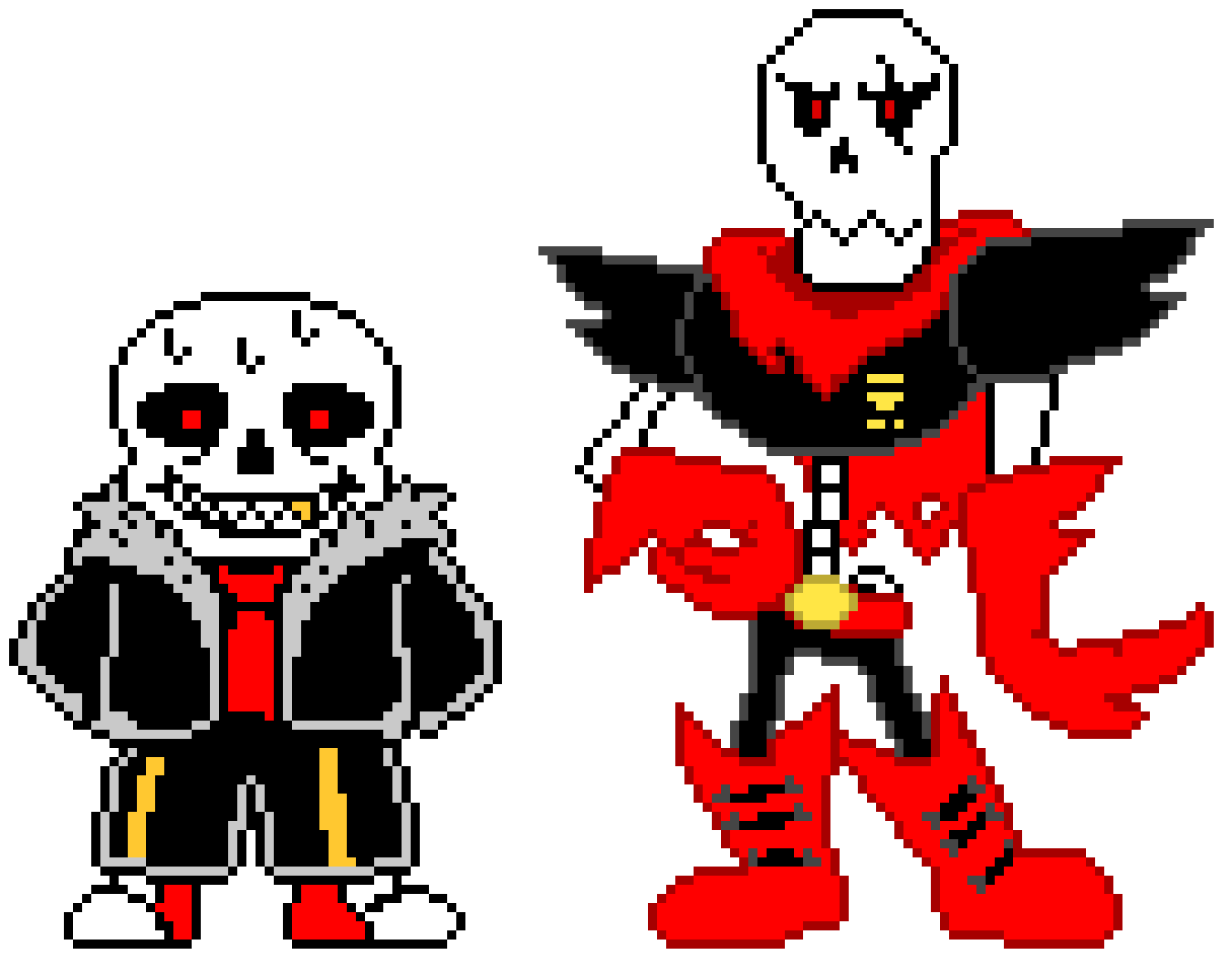 [9664c4] Underfell Sans and Papyrus