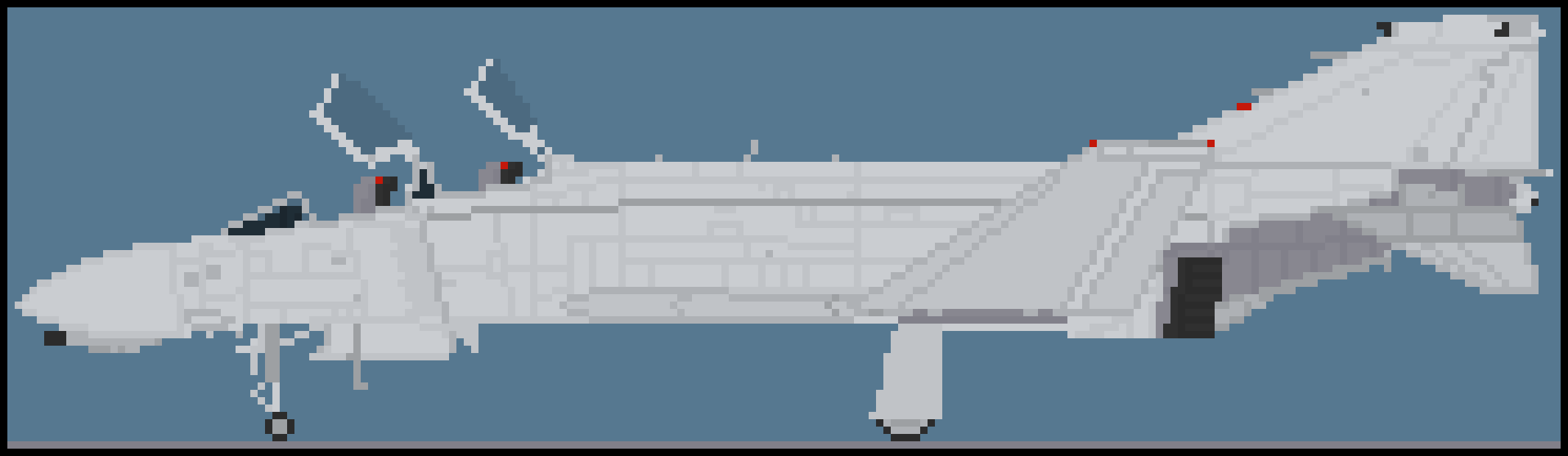 [858a14] Done with the plane for now. I'll add missiles / external fuel tanks tomorrow, and work on different fighter squadron paint jobs. 
