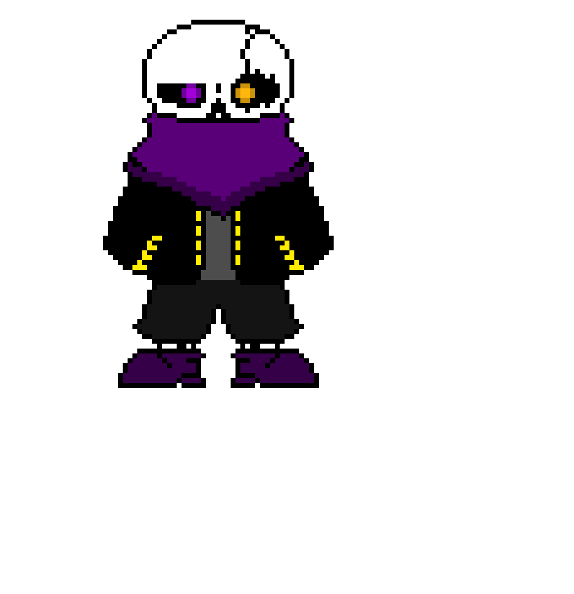 [0ab601] Purple-Night!Sans * Eclipse + Raspberry*