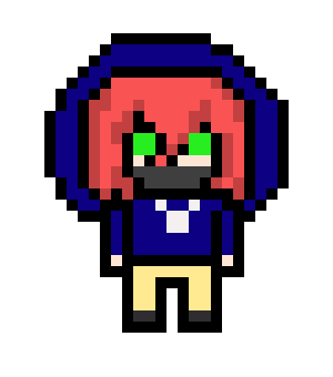 [fa1bf4] Kanemoto Teika pixel art