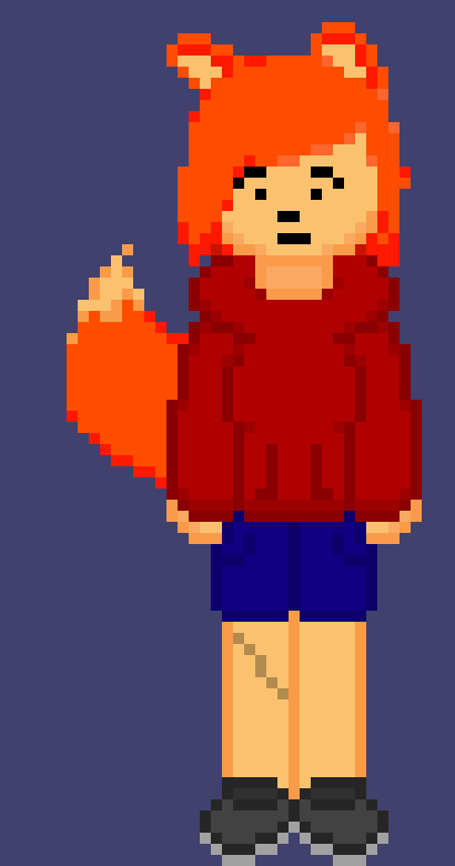 [d8d976] *Puts her hand up taking the hit for Jayden* -Foxlya