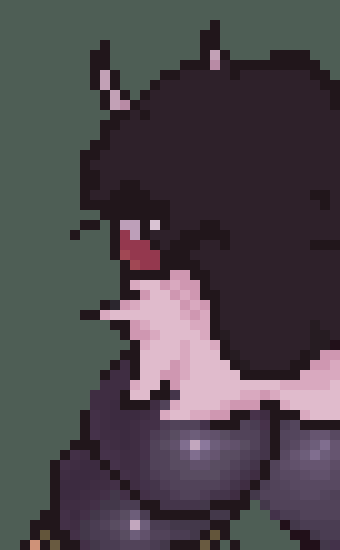 [894f85] It doesnt look weird but what if the shading was a bit more pink