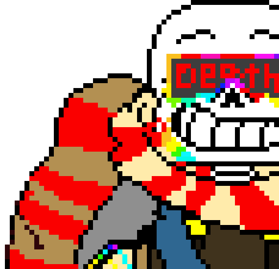[45e36d] THAT LINK DOSENT WORK AND THATS MY SPRITE STOP- Fresh!Ink sans