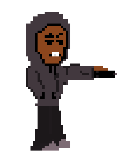 [c6eeac] Bullet-this nigga wanna be me so bad bru, like he made a whole character after me, and called it freaky bullet, sby get this nigga T-T