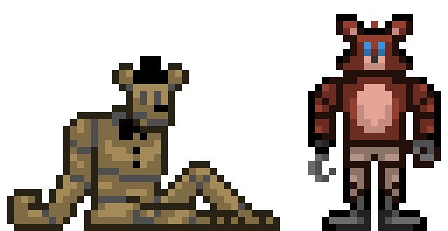 [9664c4] FNaF Mini Sprites 2! (I forgot the 2)